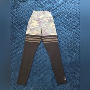Bombshell Camo and Black High-Waisted Leggings